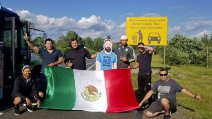 De cartón: Su esposa no lo dejó viajar al Mundial de Rusia, pero sus amigos lo 