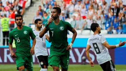 Arabia Saudita consiguió su primera victoria en Rusia 2018 ante un alicaído Egipto