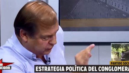   Francisco Vidal se enojó porque no le dieron la palabra en Estado Nacional 