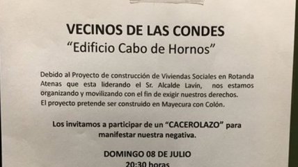   Alcalde Lavín: Hay desconocimiento y prejuicios contra viviendas sociales en Las Condes 