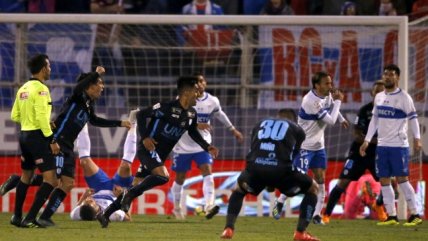 Iquique encontró el empate frente a la UC antes del fin del primer tiempo gracias a Gonzalo Bustamante