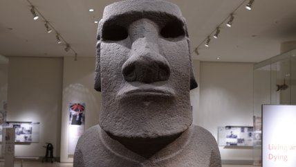 Gobierno respalda campaña para el retorno de un moai desde Londres