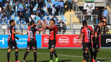Los goles que marcaron el contundente triunfo de Antofagasta sobre O'Higgins
