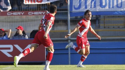 Gabriel Vargas abrió sorpresivamente el marcador para Curicó Unido ante la UC en San Carlos