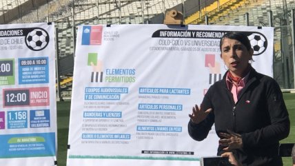 Intendenta Rubilar: La ANFP debe exigir sanciones deportivas a Colo Colo como se hace en el estándar Conmebol