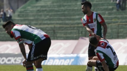 Palestino cumplió seis fechas sin ganar en el torneo con derrota ante San Luis