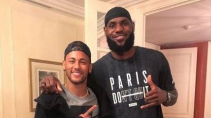 Reunión de "elegidos": LeBron James se juntó con Neymar y Kylian Mbappe