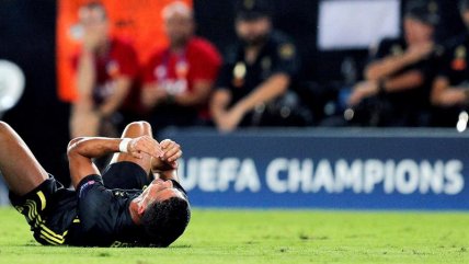 El desconsolado llanto de Cristiano Ronaldo por su expulsión con Juventus en la Champions