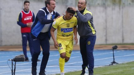 José Huentelaf abrió el marcador para U. de Concepción ante la U con un cabezazo