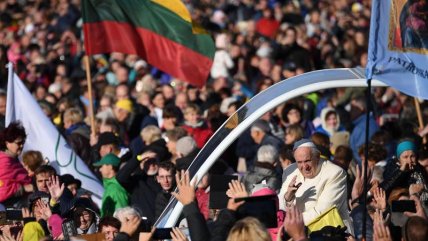   La visita del papa Francisco en Lituania 