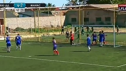 El increíble gol que marcó un árbitro en la Liga de Daguestán