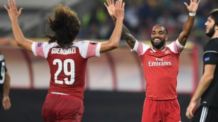Arsenal no tuvo problemas para imponerse sobre Qarabag en la Europa League