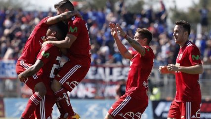 Revive el triunfo de U. de Chile sobre Palestino que lo encumbró en la parte alta del torneo