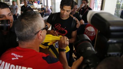 Matías Fernández llegó a Miami para integrarse a la Roja