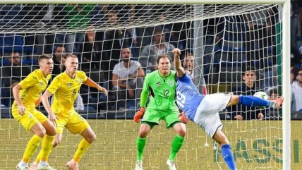 Italia igualó como local ante Ucrania con gran "ayuda" del portero Andriy Pyatov