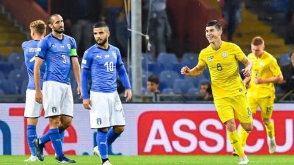 Ucrania sorprendió a Italia en Génova y rescató un empate
