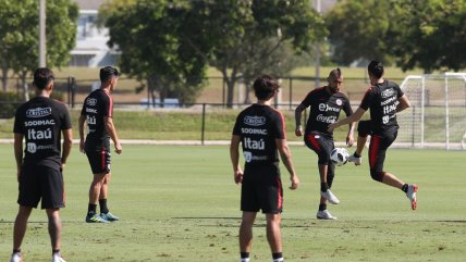 La Roja tuvo su último entrenamiento en Miami antes de viajar a suelo azteca para enfrentar a México