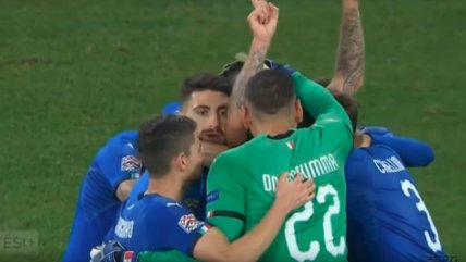 Italia volvió a los abrazos con un gol de última hora ante Polonia