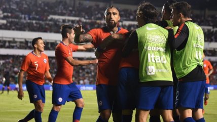 Ernesto Díaz Correa y su "solitario" grito de gol en la victoria de Chile sobre México en Querétaro