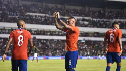 Nicolás Castillo revivió los mejores momentos en su noche de gloria ante México