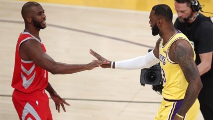 Derrota de Los Angeles Lakers ante Houston Rockets resaltó en la última jornada de la NBA