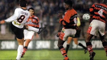 Se cumplieon 22 años del golazo de Marcelo Espina a Flamengo