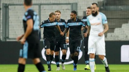Olympique de Marsella sucumbió ante el poderío ofensivo de Lazio