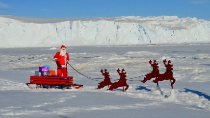   Los detalles de la celebración de Navidad en la Antártica 