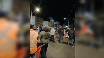   Trabajadores de Chuquicamata se congregan en el marco de la huelga 