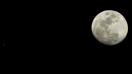  La hermosa conjunción de la Luna con Júpiter  