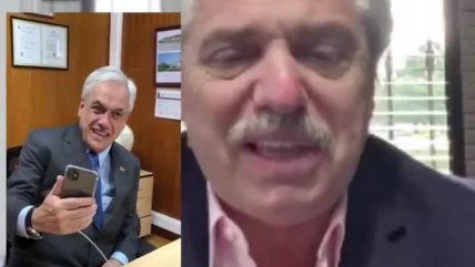   Diálogo entre Piñera y Fernández terminó con particular despedida 