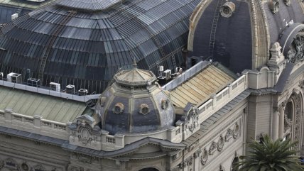  Cúpula vandalizada del Museo Nacional de Bellas Artes fue restaurada  