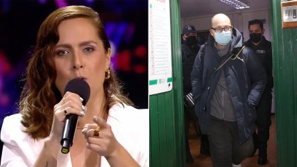   Natalia Valdebenito emplazó a Nicolás López en los Premios Caleuche 2023 