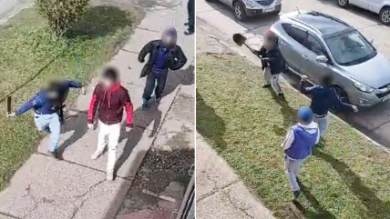   Violenta pelea de estudiantes en Coyhaique incluyó estoques y una pala 