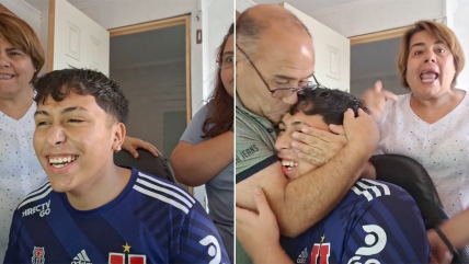  Vio sus resultados en la PAES y reacción de su familia se viralizó  