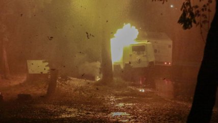   Incidentes aislados marcaron Día del Joven Combatiente en Santiago 