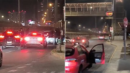   Así fue como detectives repelieron a disparos un robo de vehículo en Macul 