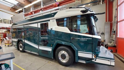   A fines de enero llega a Chile el primer carro bomba eléctrico de Latinoamérica 