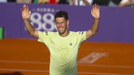   Diego Schwartzman se retiró del tenis tras caer ante Pedro Martínez en el ATP de Buenos Aires 