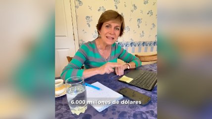   Matthei prometió recortar 6.000 millones de dólares en 