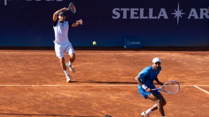   Nicolás Barrientos y Rithvik Bollipalli ganaron el título de dobles en el Chile Open 