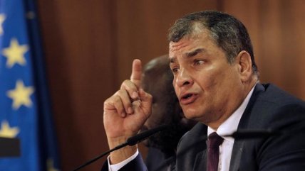   Correa criticó a Lula y Boric por no apoyar su denuncia de 