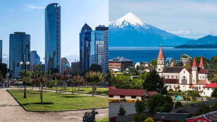   Estas son las comunas con mejor entorno urbano, según estudio 