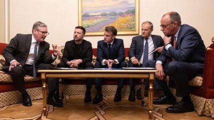   Ucrania y sus principales socios europeos exigen a Rusia una tregua de 30 días 