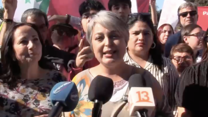   Jara visita O'Higgins y apunta a salario mínimo: 