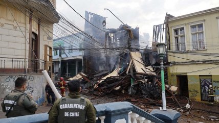  Prisión preventiva para presunto autor de incendio que dejó cuatro fallecidos en Valparaíso  