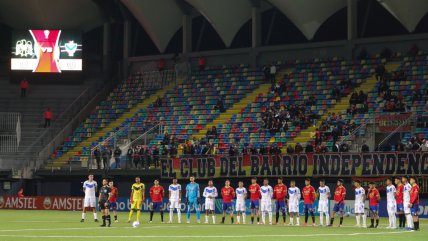   Baja cifra: Unión Española tuvo 801 espectadores controlados en su despedida de la Sudamericana 