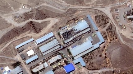   Imágenes satelitales de las instalaciones iraníes atacadas por Israel 
