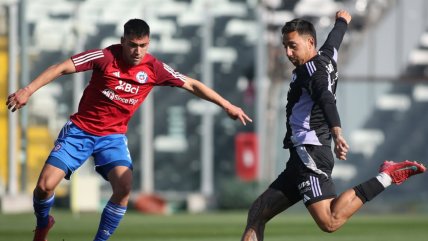   Colo Colo venció a La Roja Sub 20 en amistosos de entrenamiento en el Monumental 