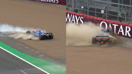   [VIDEO] El choque de Franco Colapinto en la Q1 de Silverstone 